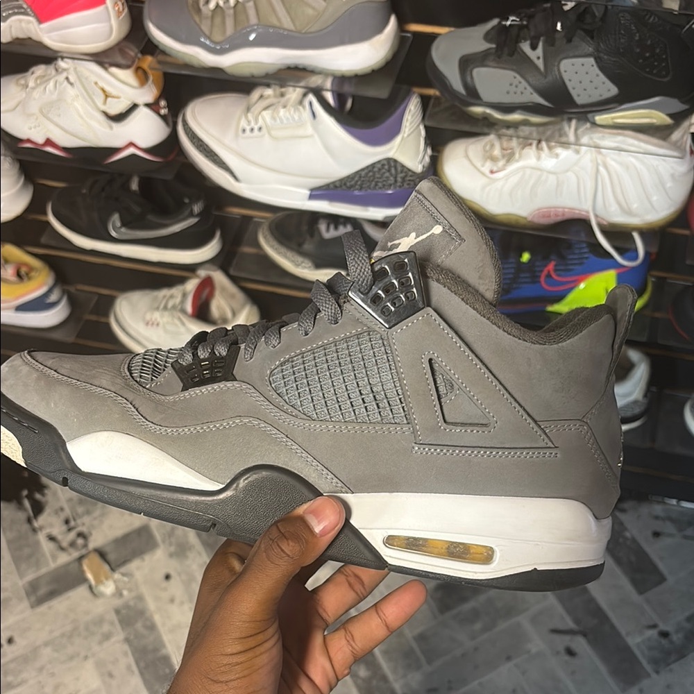 Jordan Gray and Black Men's Shoes